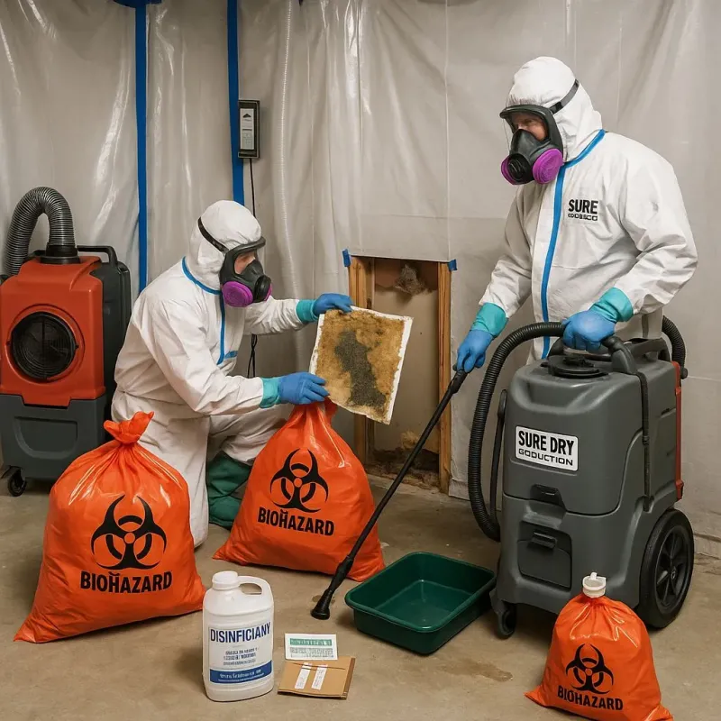 Contaminated Water Handling Protocols process in Oak Hill, FL