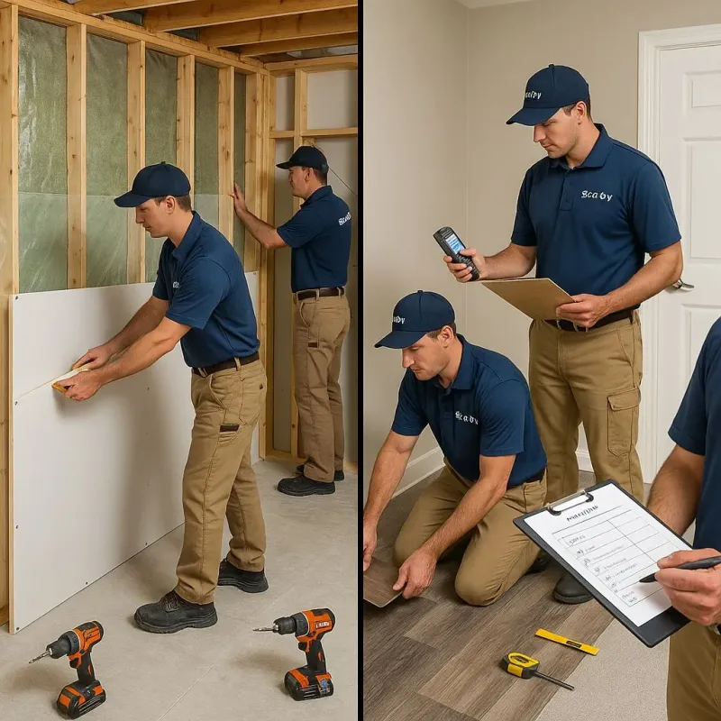 Repairs and Reconstruction process in Oak Hill, FL