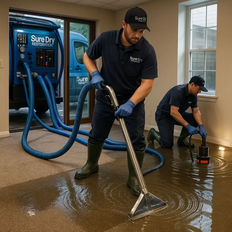 Water Extraction and Removal process in Oak Hill, FL
